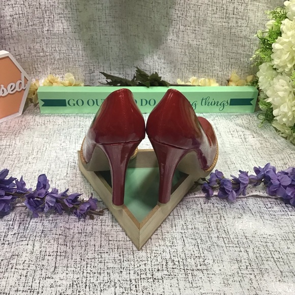 Chinese Laundry red patent leather heels - Picture 6 of 15